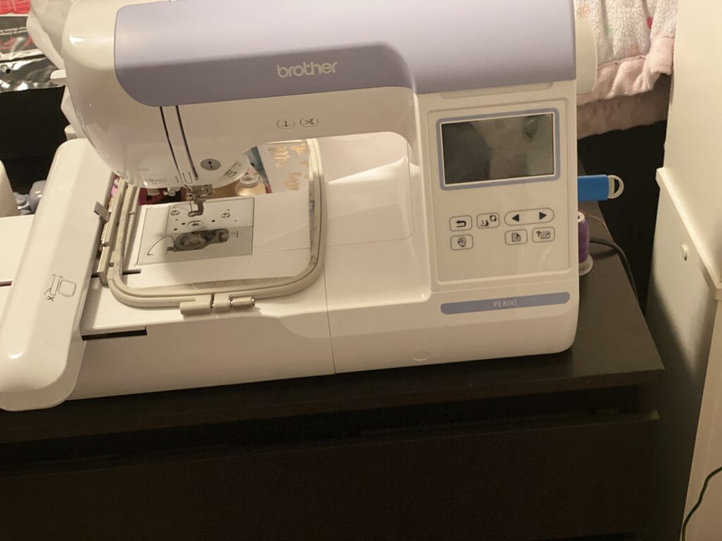 Brothers PE 800 Embroidery Machine: Learn The basics – Talent The Muse